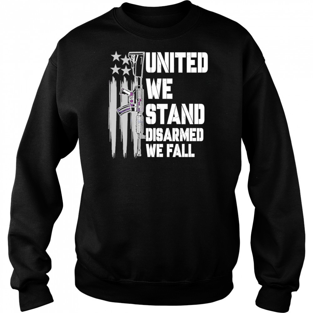 United We Stand Disarmed We Fall shirt Hoodie
