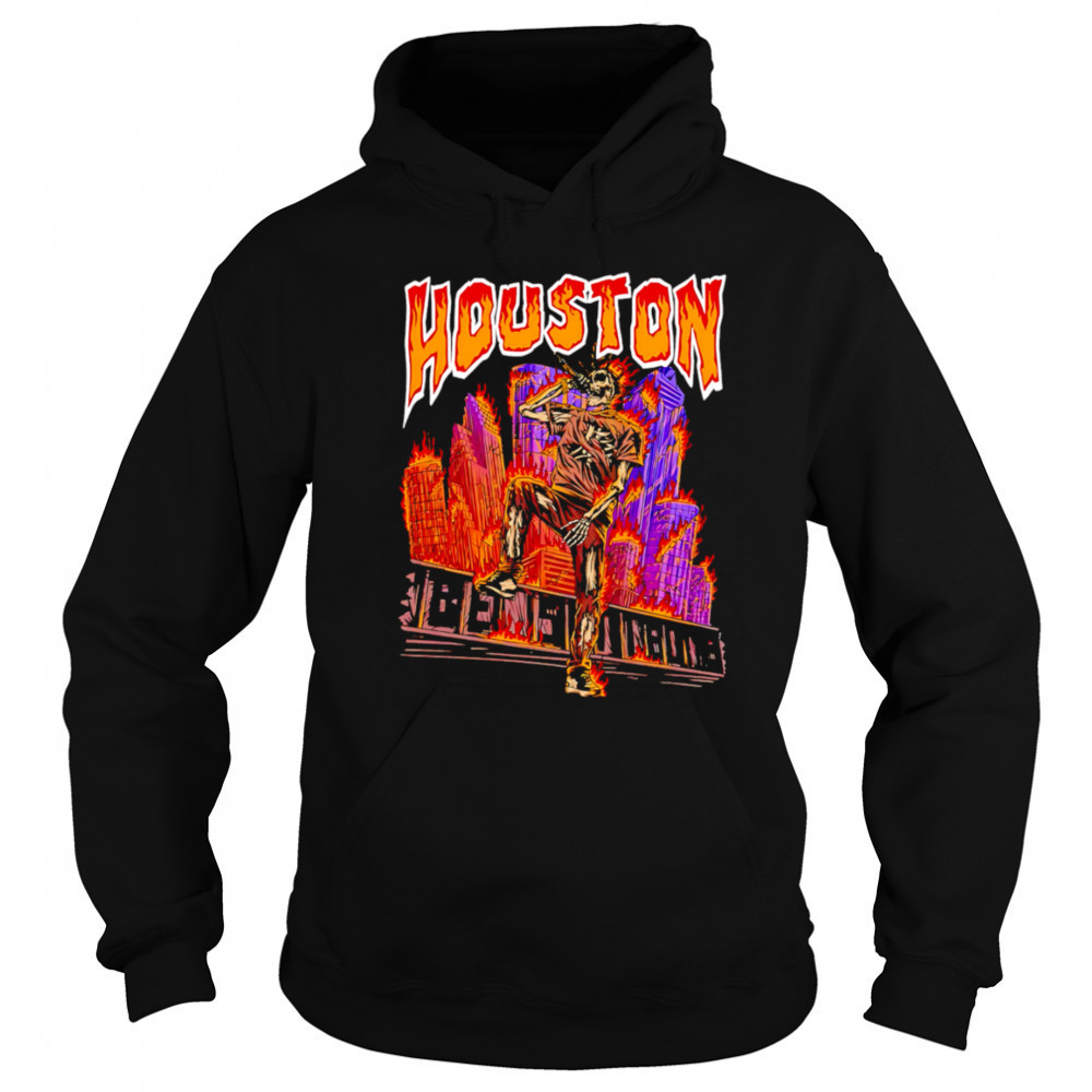 Utopia Tour Circus Houston Warrant skeleton shirt Sweatshirt