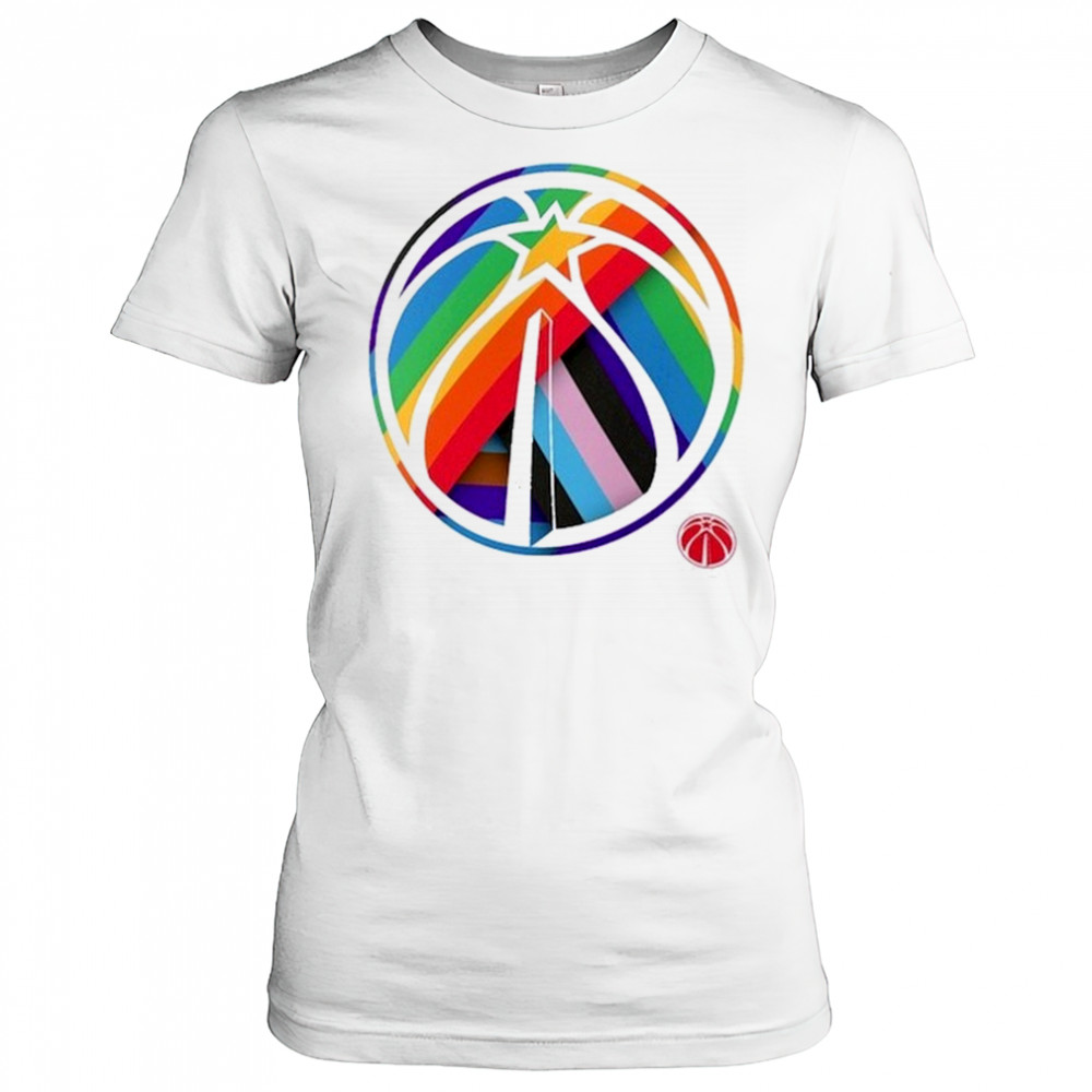 Washington Wizards Team Logo Pride T-Shirt Women's T-shirt