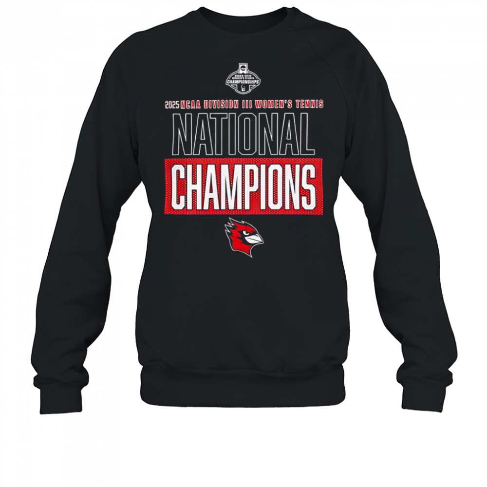 Wesleyan Cardinals 2025 NCAA Division III Women’s Tennis National Champions T-Shirt Sweatshirt