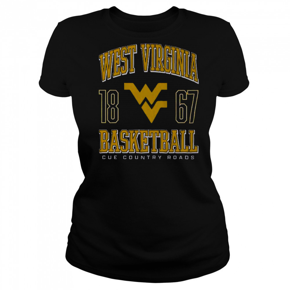 West Virginia Mountaineers Basketball 1867 T-Shirt Women's T-shirt