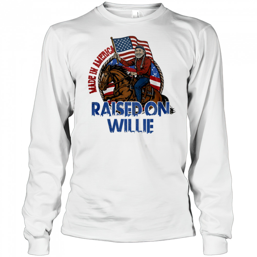 Willie Nelson On The Road Again For Liberty shirt Long Sleeved