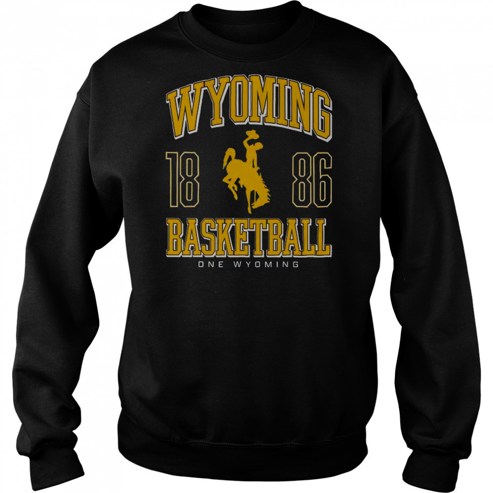 Wyoming Cowboys Basketball 1886 T-Shirt Hoodie