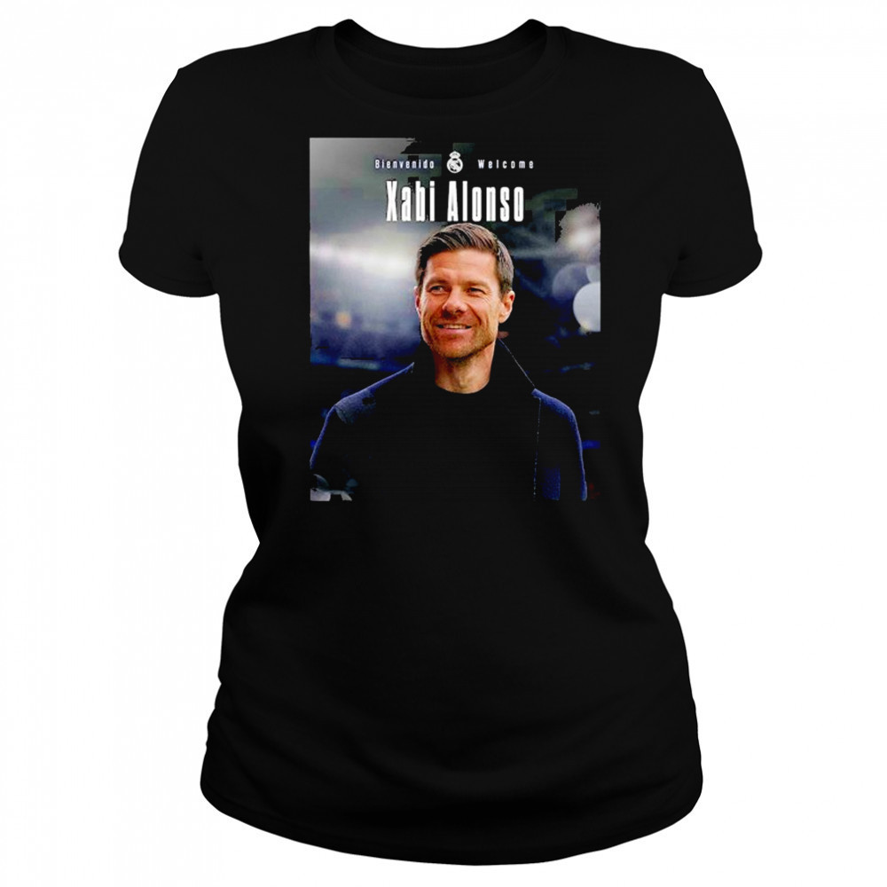 Xabi Alonso Welcome To Real Madrid As New Head Coach shirt Women's T-shirt
