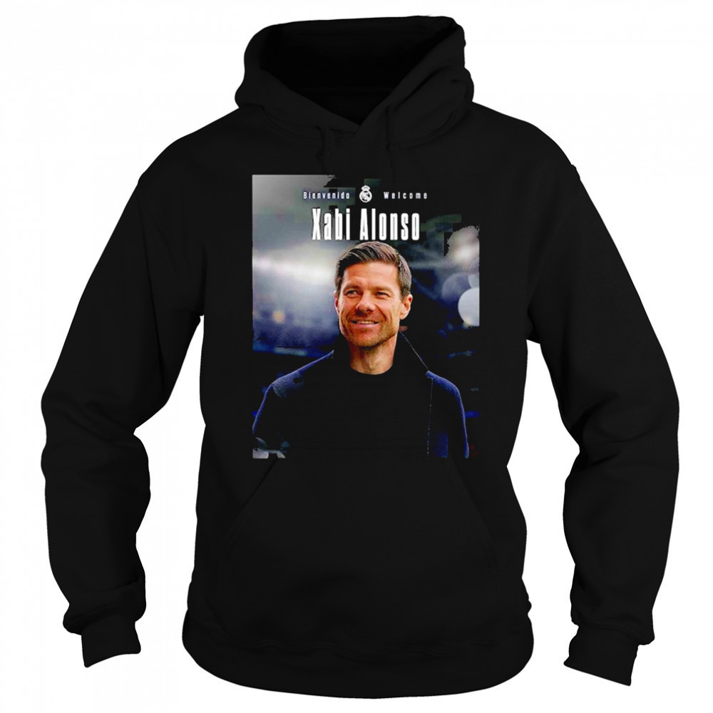 Xabi Alonso Welcome To Real Madrid As New Head Coach shirt Sweatshirt