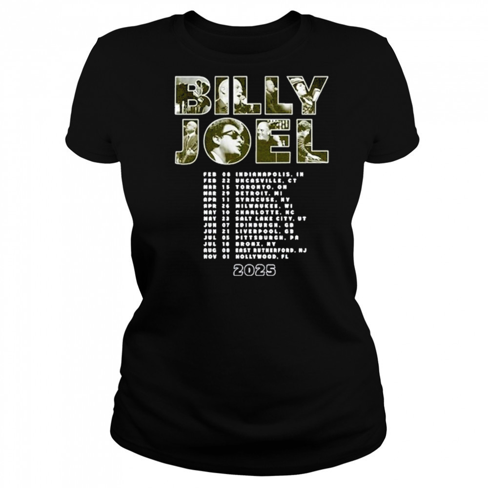 2025 Billy Joel Live In Concert Shirt Women's T-shirt