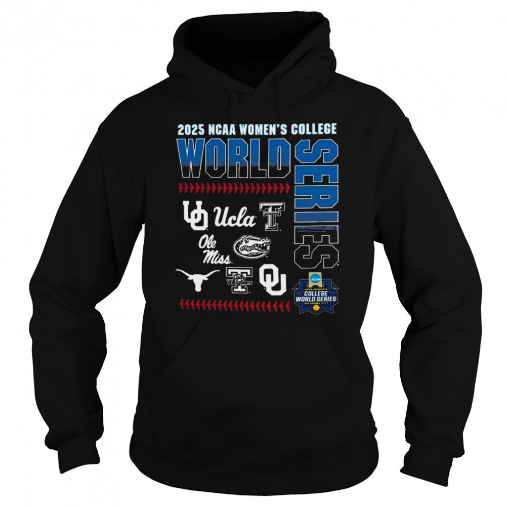 2025 NCAA Women’s College World Series 8-Teams T-Shirt Sweatshirt