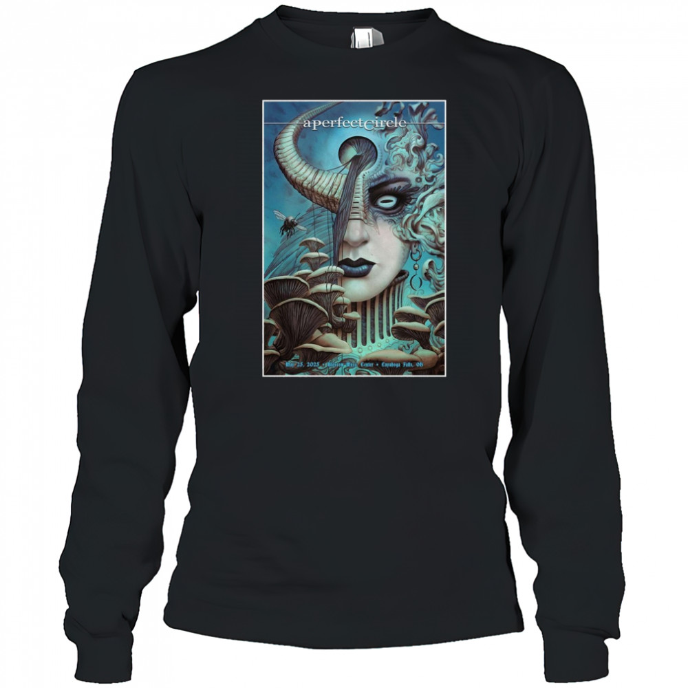 A Perfect Circle Show May 25 2025 Blossom Music Center Cuyahoga Falls OH t-shirt Long Sleeved