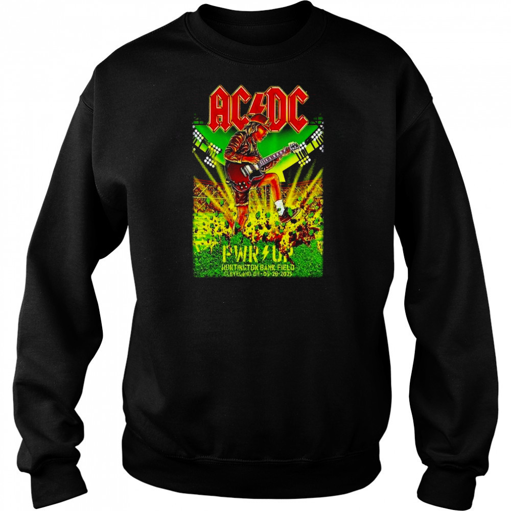 ACDC In Cleveland OH On May 28 2025 Tour Shirt Hoodie