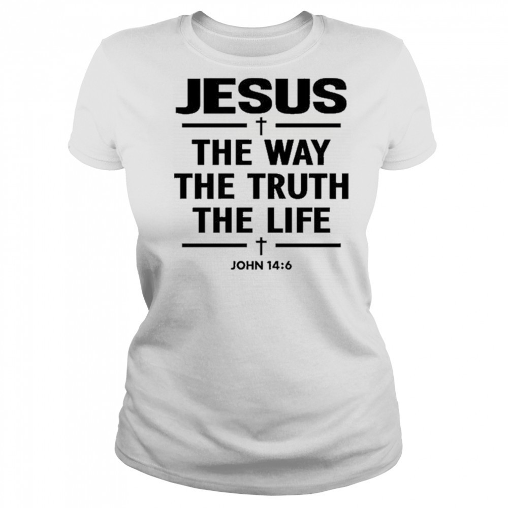 Alisson Becker Wearing Jesus The Way The Truth The Life Shirt Women's T-shirt