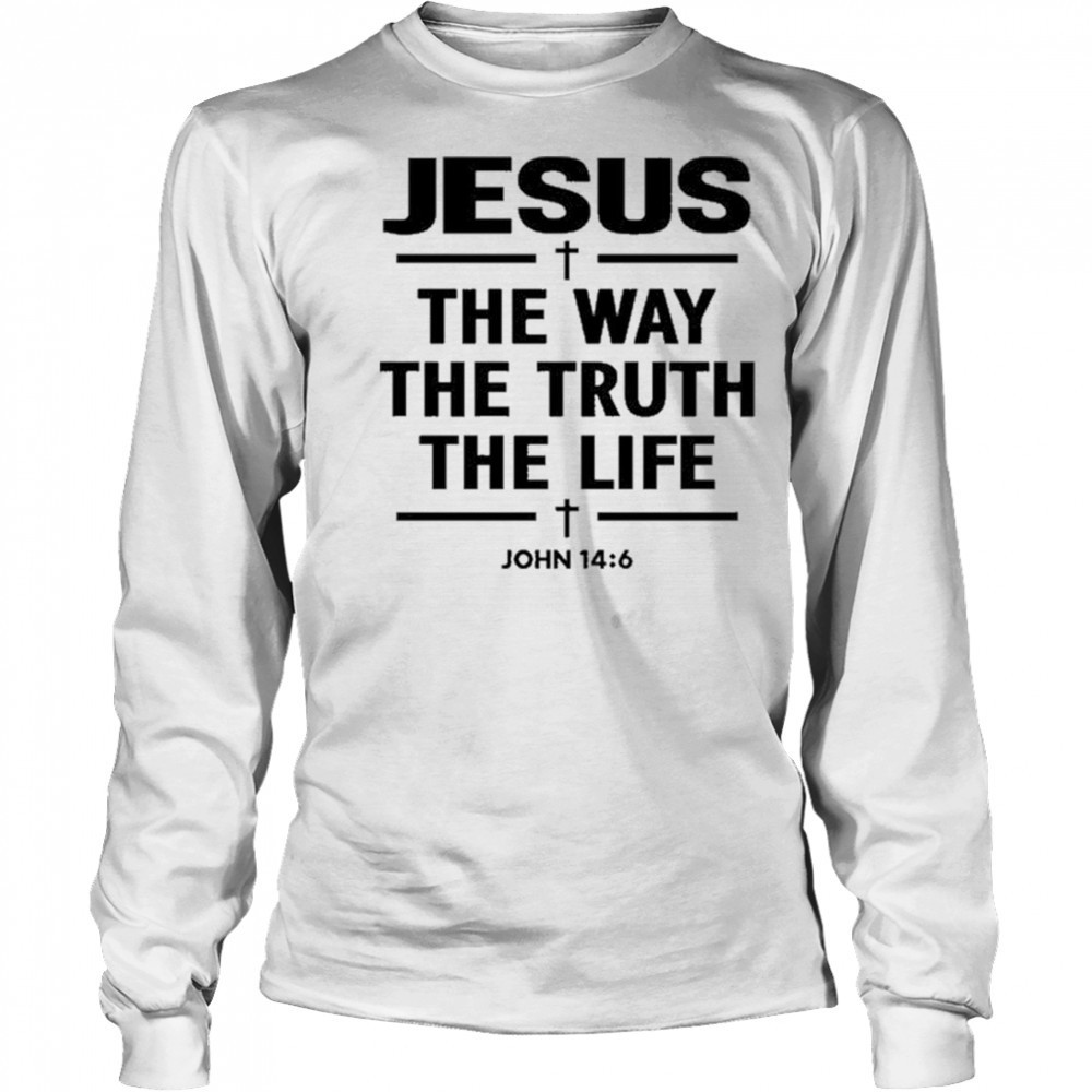 Alisson Becker Wearing Jesus The Way The Truth The Life Shirt Long Sleeved