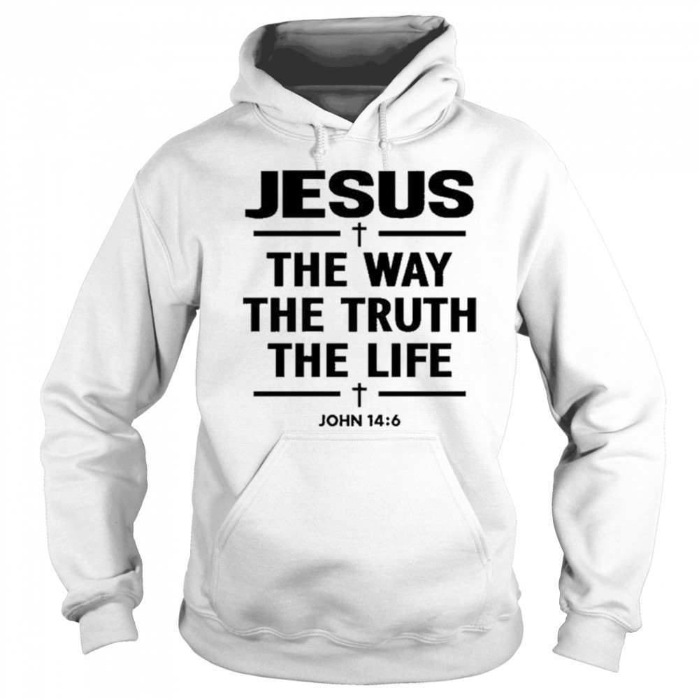 Alisson Becker Wearing Jesus The Way The Truth The Life Shirt Sweatshirt