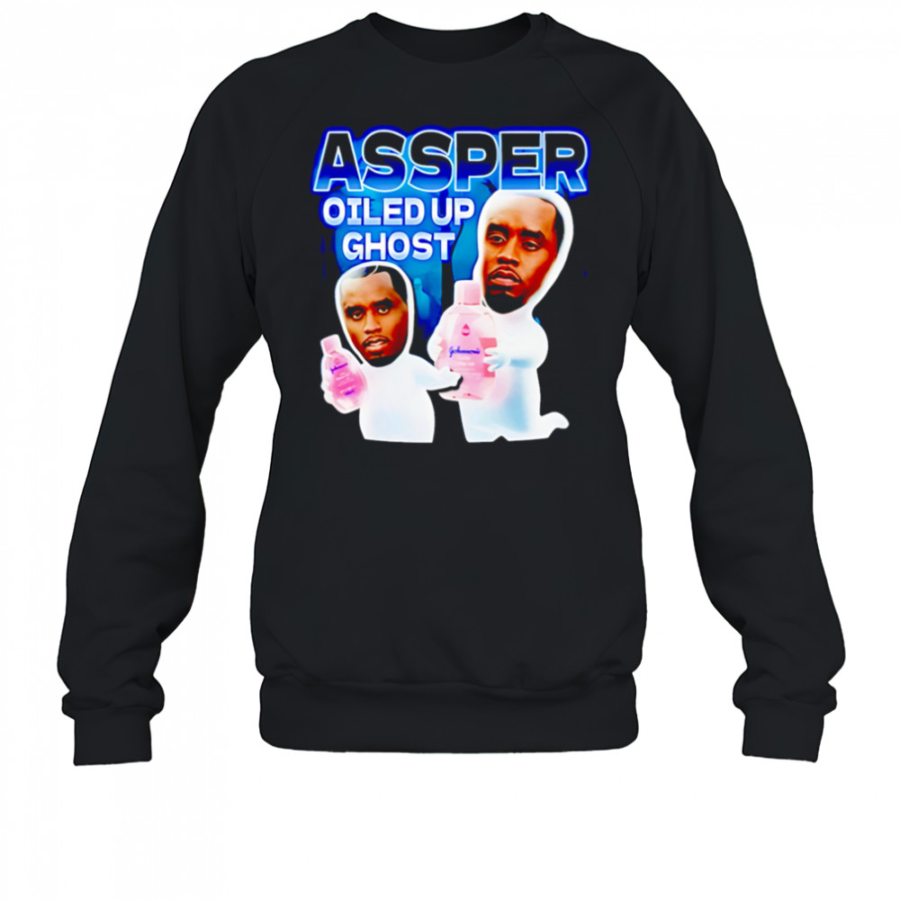 Assper Oiled Up Ghost meme shirt Sweatshirt
