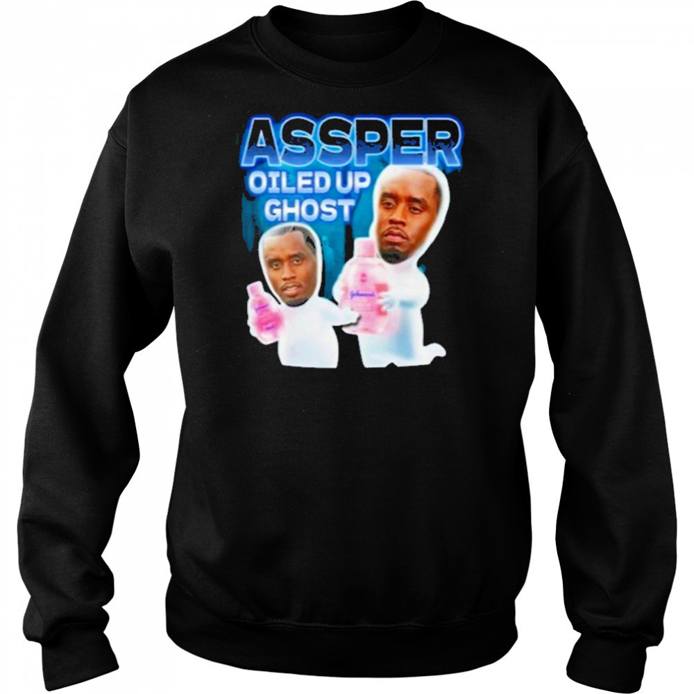 Assper Oiled Up Ghost Shirt Hoodie