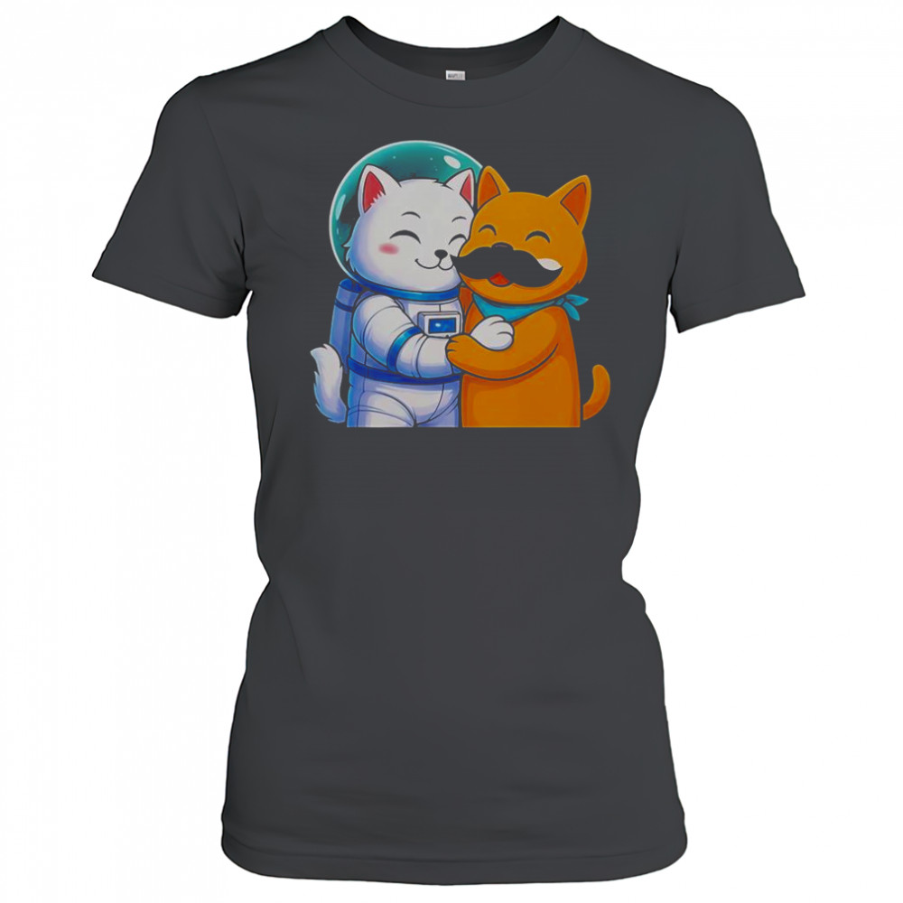 Astrocat And Meow Stash T-Shirt Women's T-shirt