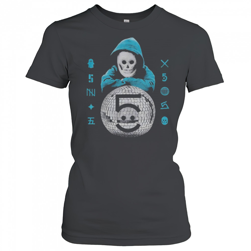 Awolnation The Phantom 5 Mask 2025 Tour Disco T shirts Women's T-shirt