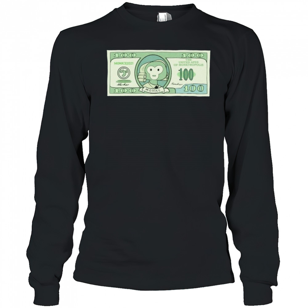 Benjamin Monke Dollar T-shirt Long Sleeved