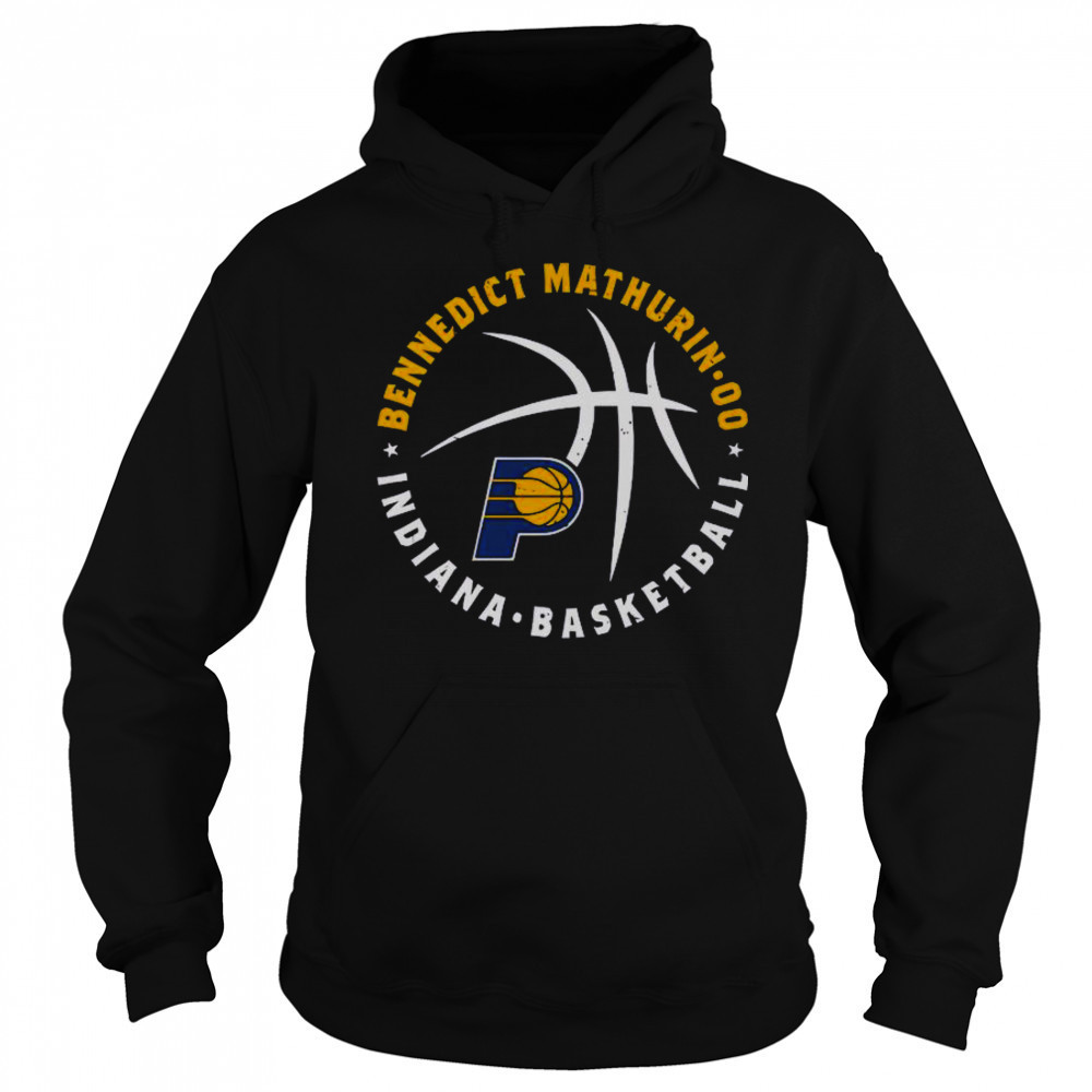 Bennedict Mathurin Indiana Pacers Basketball Player Ball T-Shirt Sweatshirt