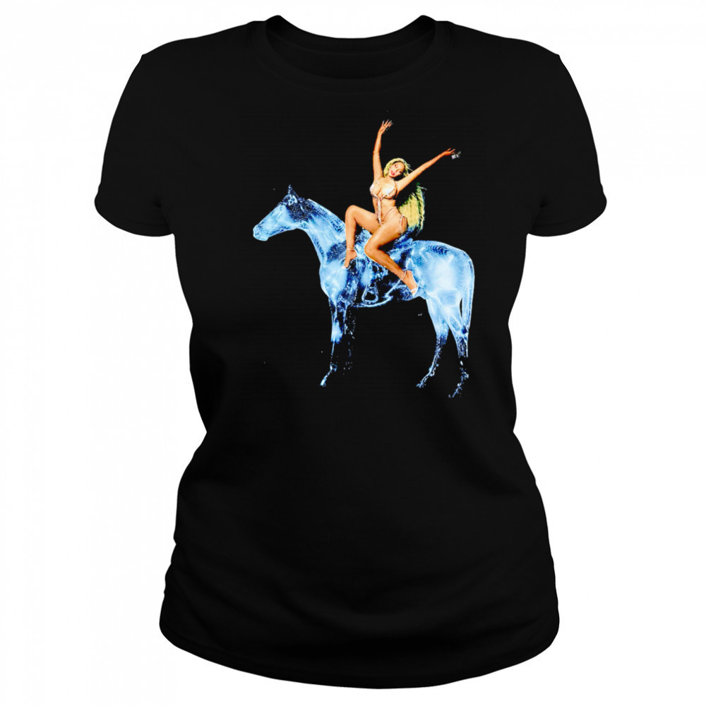 Beyoncé on horseback classic retro shirt Women's T-shirt