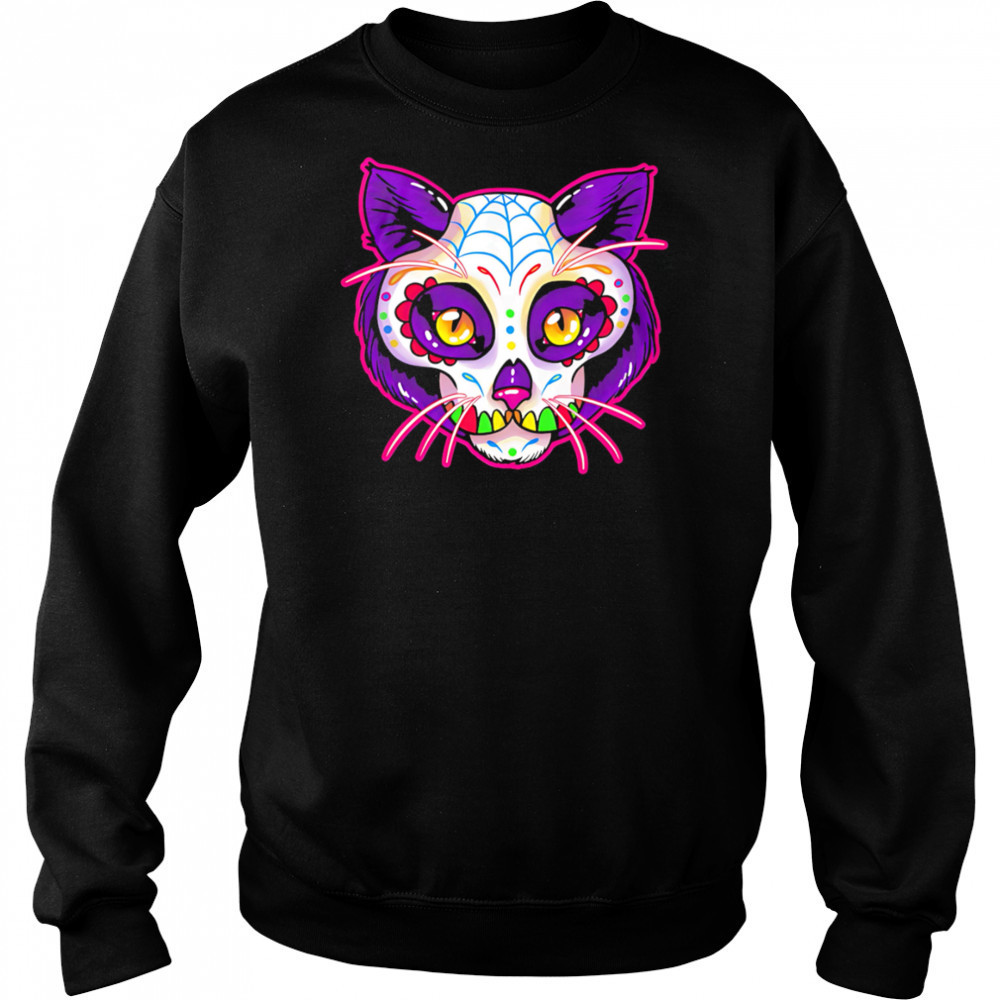 Big head Cat 3D color shirt Hoodie