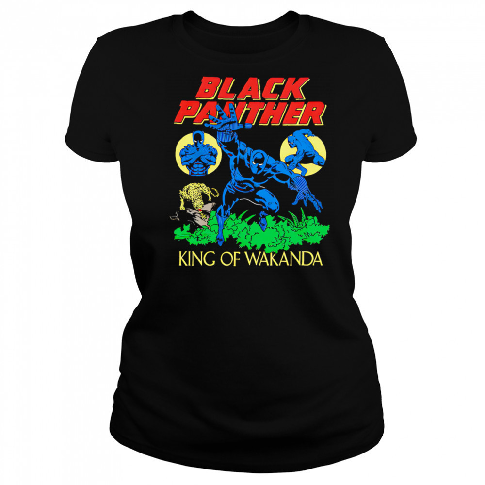 Black Panther The King Of Wakanda superhero shirt Women's T-shirt