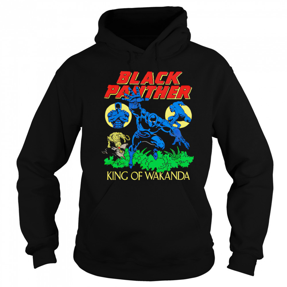 Black Panther The King Of Wakanda superhero shirt Sweatshirt