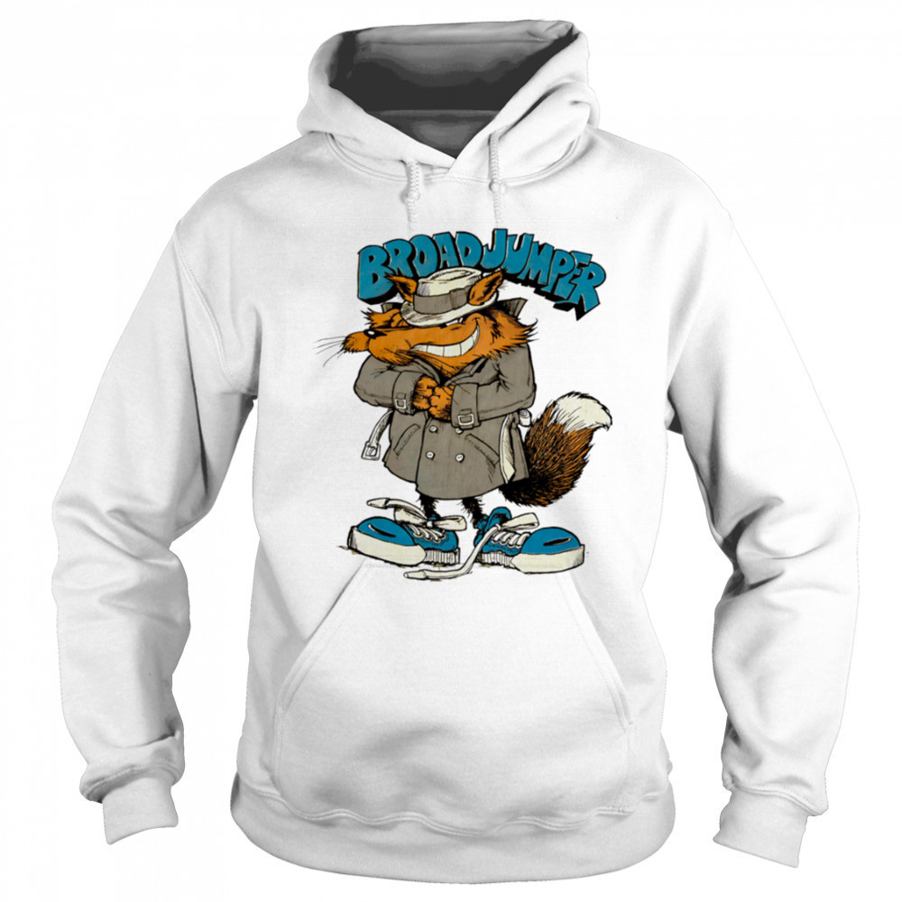 Broad Jumper Wolf cartoon vintage 90s shirt Sweatshirt
