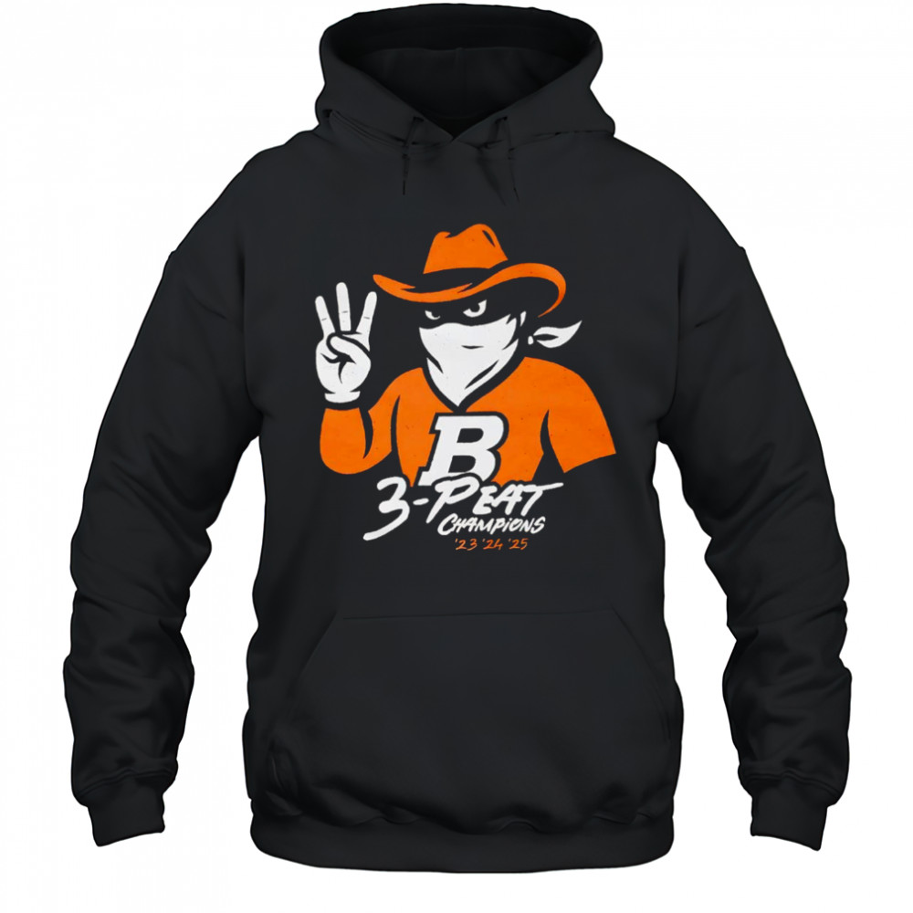 Buffalo Lacrosse 3-Peat Champions shirt Hoodie