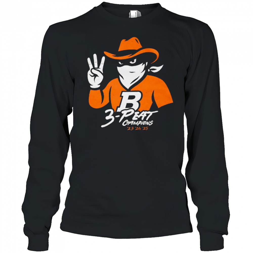 Buffalo Lacrosse 3-Peat Champions shirt Long Sleeved