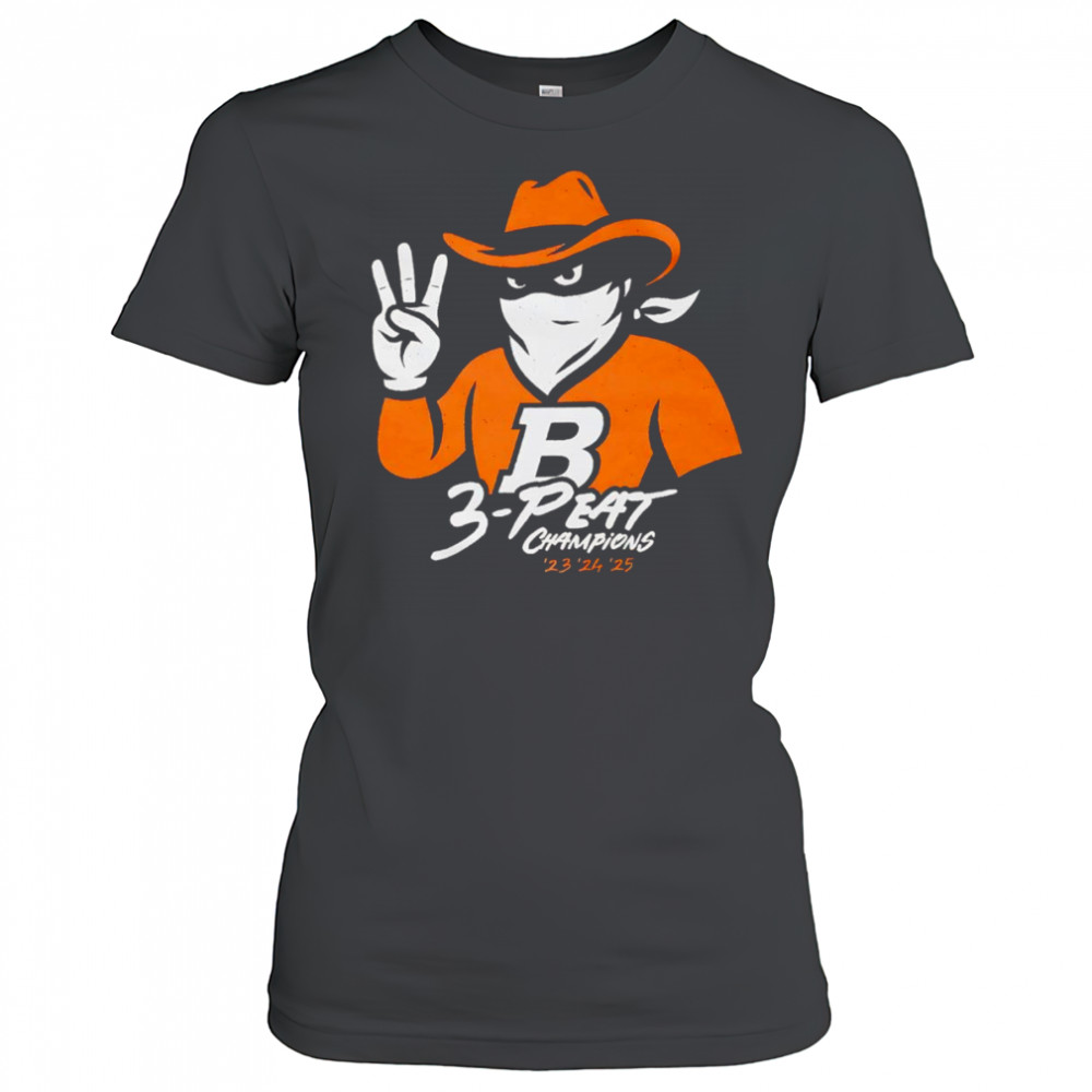 Buffalo Lacrosse 3-Peat Champions shirt Women's T-shirt
