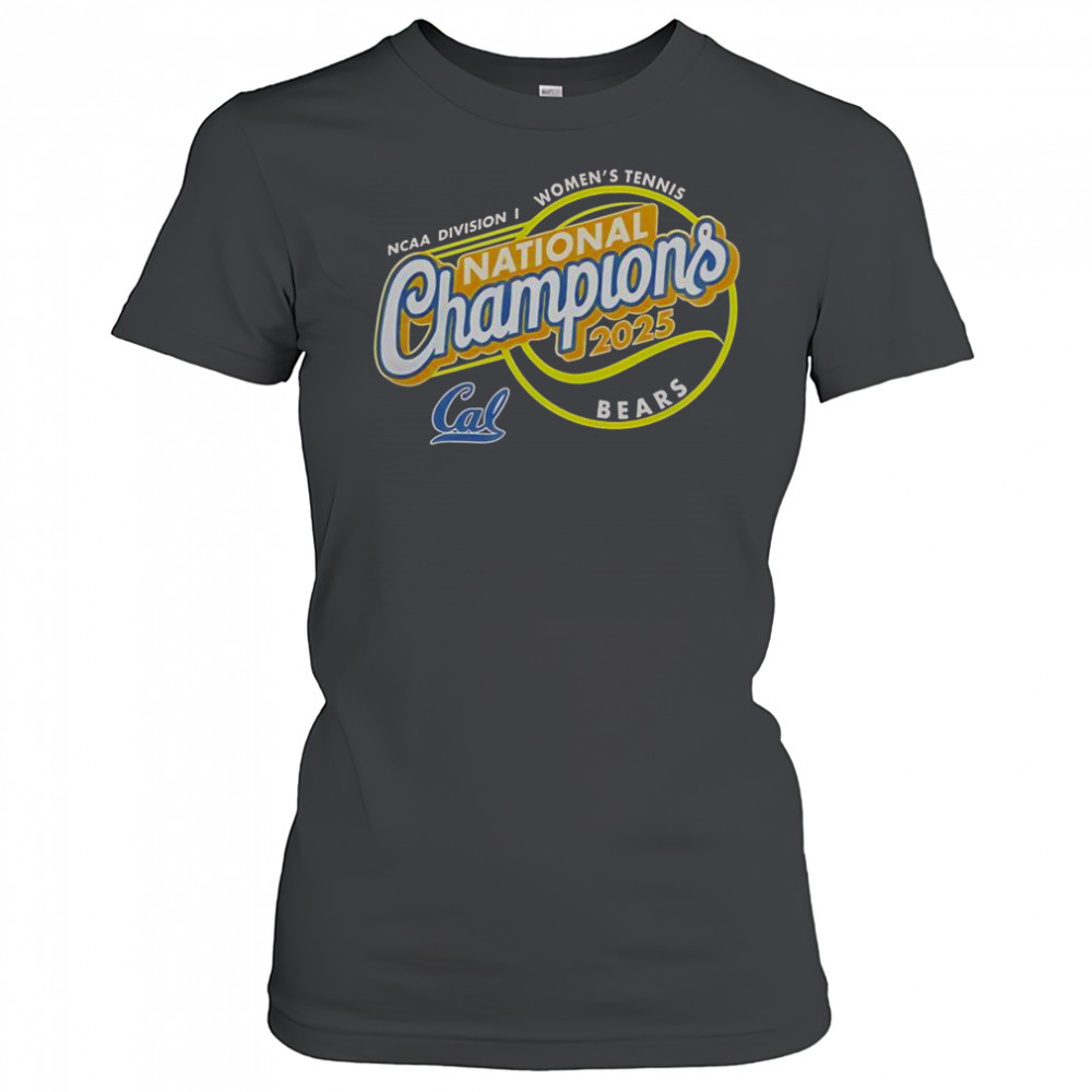 California Golden Bears 2025 NCAA Women’s Tennis National Champions T-Shirt Women's T-shirt