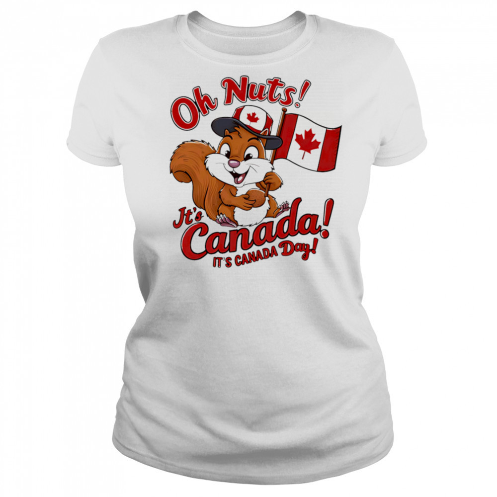 Canada day party moose shirt Women's T-shirt