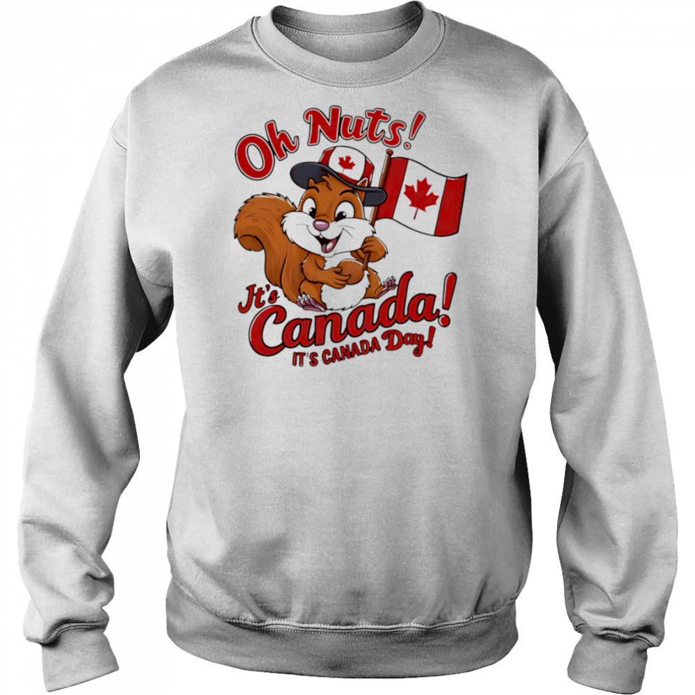 Canada day party moose shirt Hoodie
