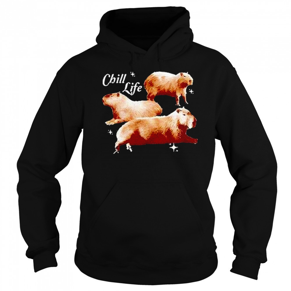 Capybara Chill Life Shirt Sweatshirt