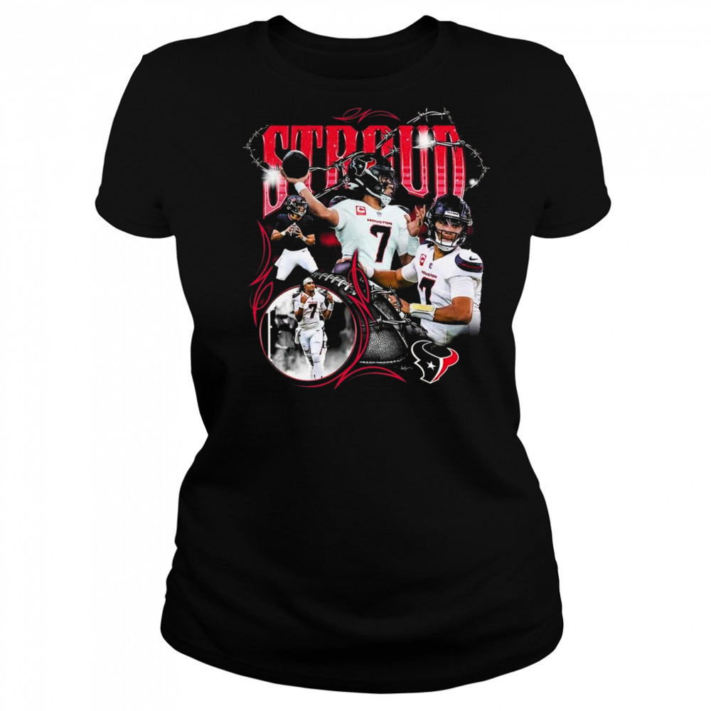 C.J. Stroud Houston Texans Notorious Player Graphic Shirt Women's T-shirt