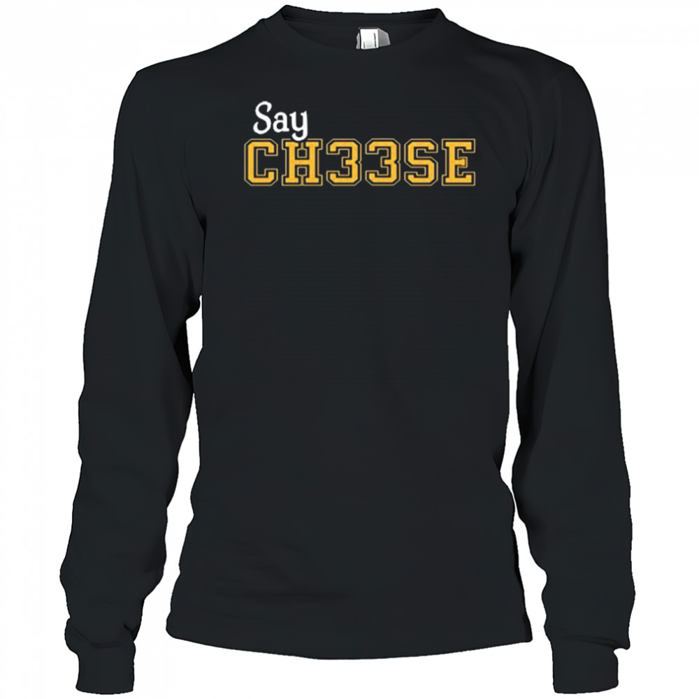 Cooper Sharp Wearing Say Ch33se New t-shirt Long Sleeved