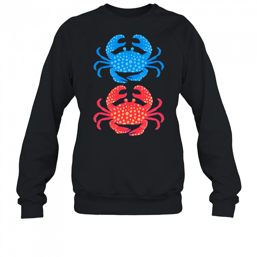 Crabs Blue and Crabs Red shirt Sweatshirt