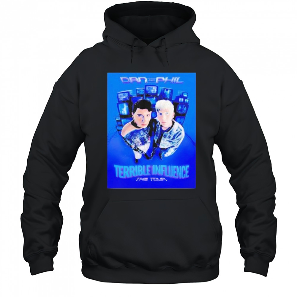 Dan And Phil Terrible Influence The Tour 2025 shirt Hoodie