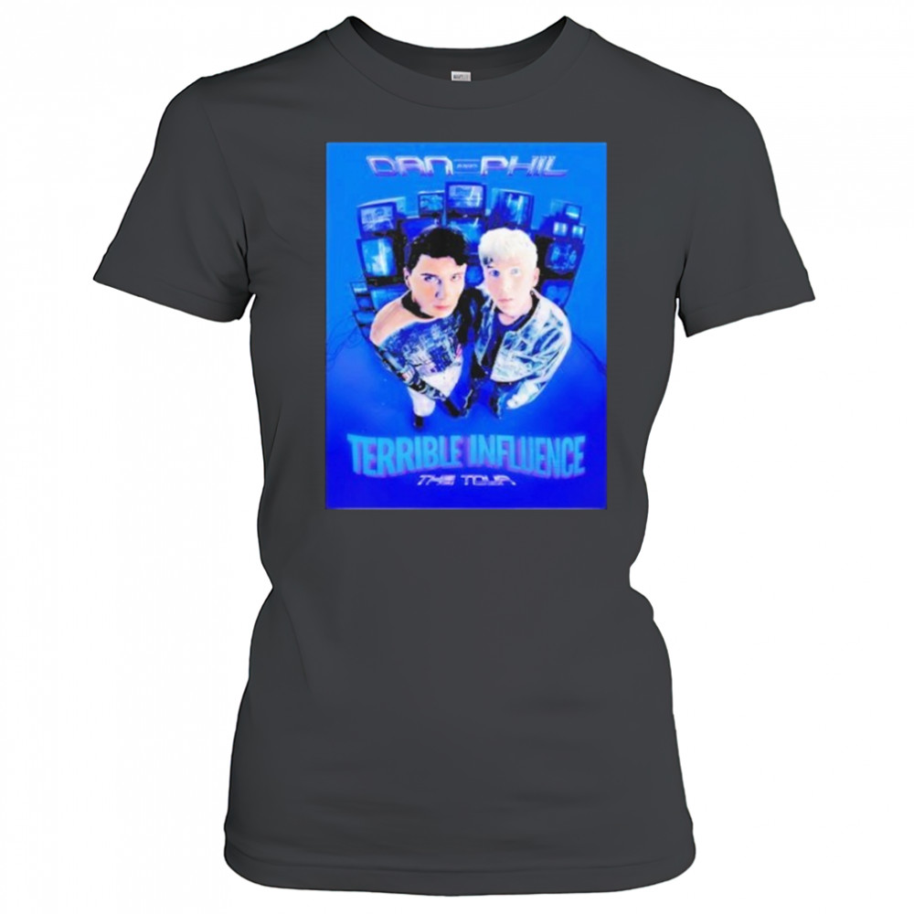 Dan And Phil Terrible Influence The Tour 2025 shirt Women's T-shirt
