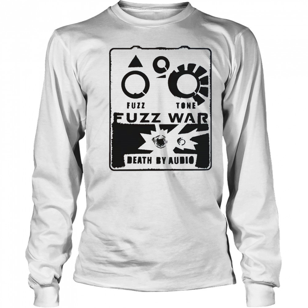 Death By Audio Fuzz War Fuzz Tone T-Shirt Long Sleeved