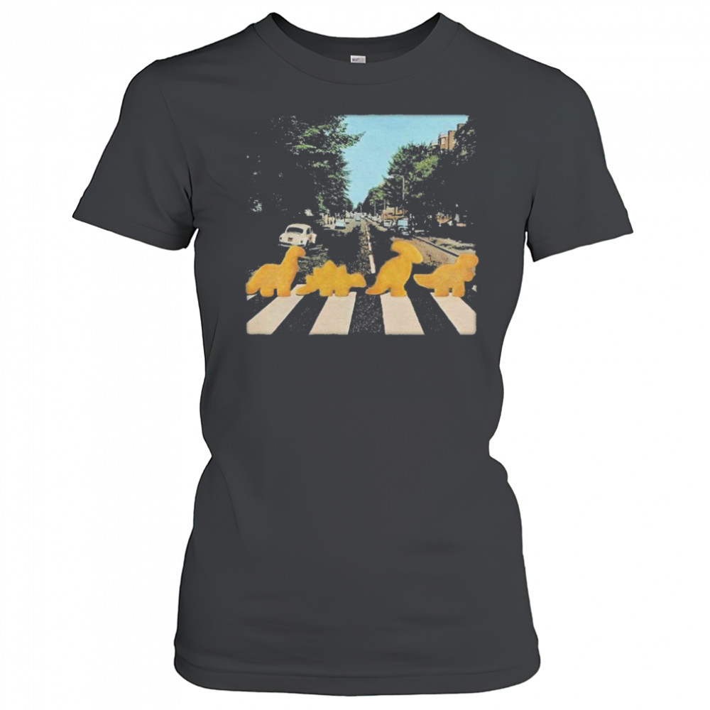 Dino Nugget Road Abbey T-shirt Women's T-shirt