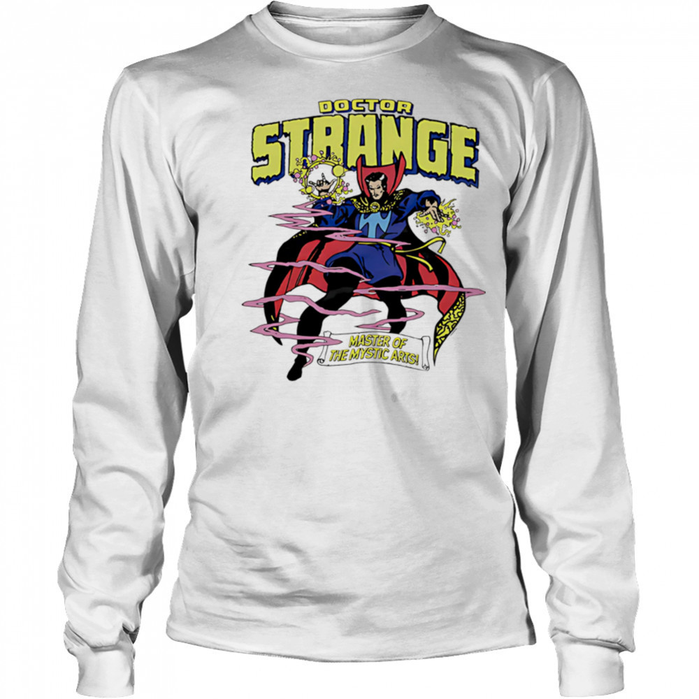 Doctor Strange master of the mystic arts superhero shirt Long Sleeved
