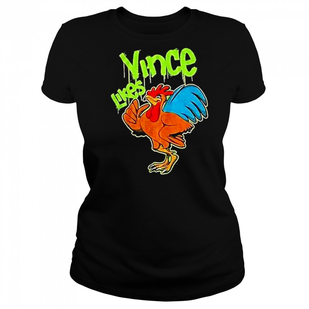Dominik Mysterio Chicken Vince Likes Shirt Women's T-shirt
