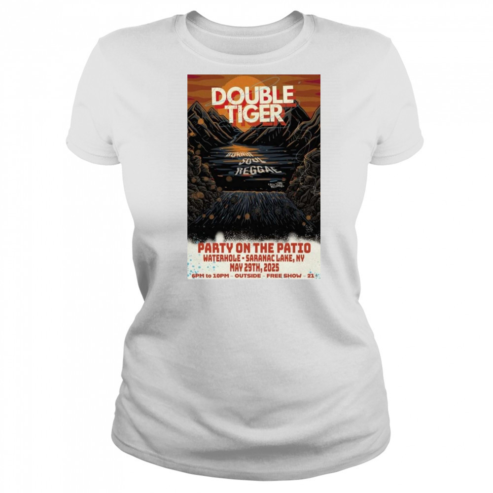 Double Tiger Waterhole Saranac Lake, NY May 29 2025 Tour Shirt Women's T-shirt