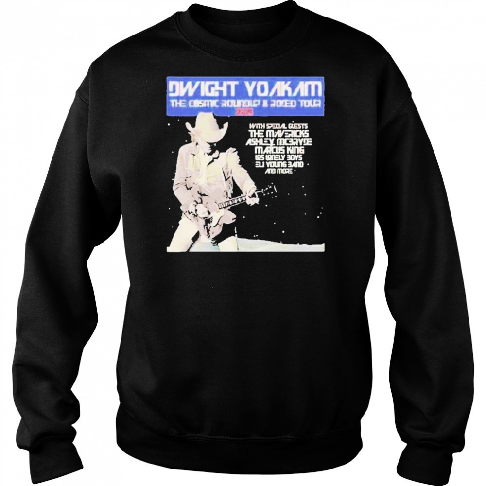 Dwight Yoakam The Cosmic Roundup And Rodeo Tour 2025 Schedule List Dates shirt Hoodie
