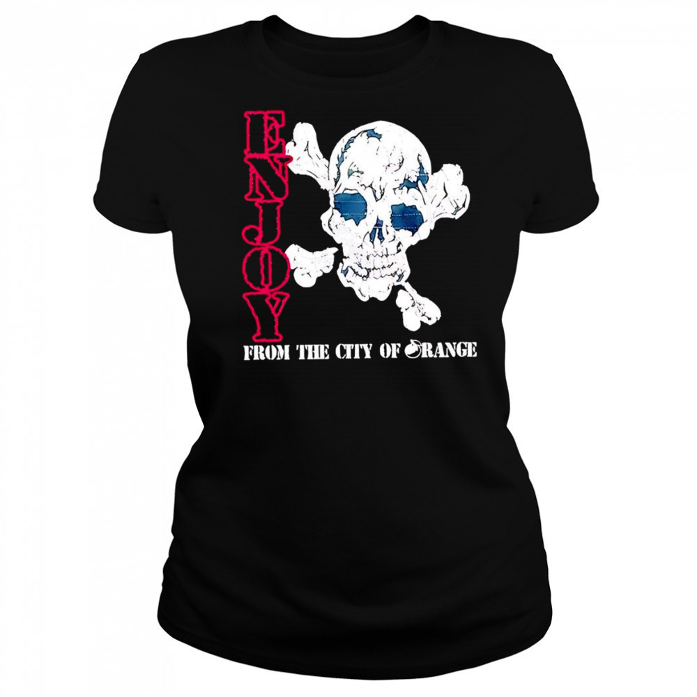 Enjoy skull from the city of orange shirt Women's T-shirt