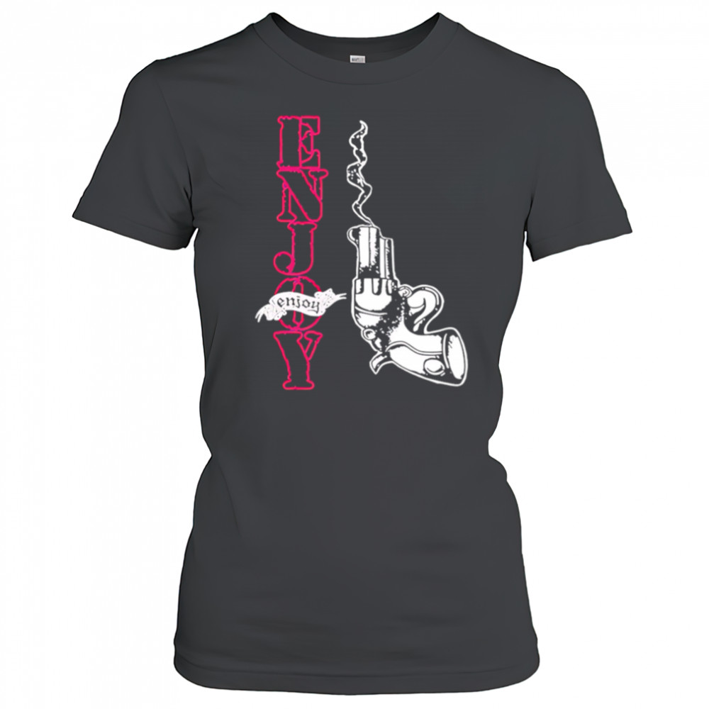 Enjoy smoking gun shirt Women's T-shirt