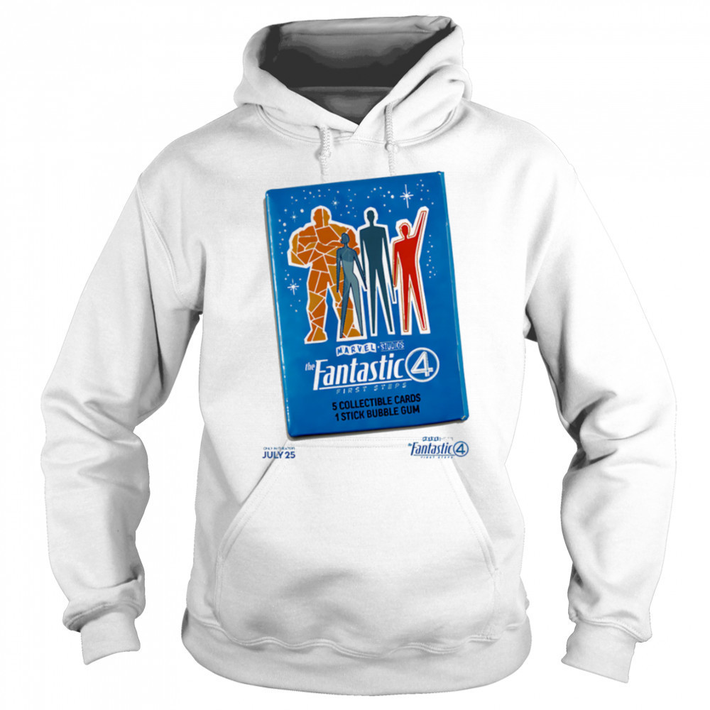 Fantastic Four First Steps Retro Card Pack Sweatshirt
