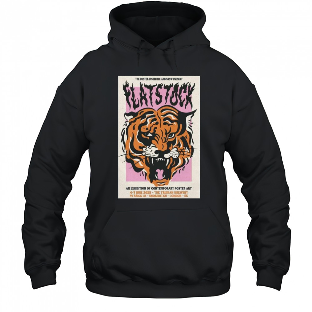 Flatstock The Truman Brewery London UK June 4-7 2025 Concert t-shirt Hoodie