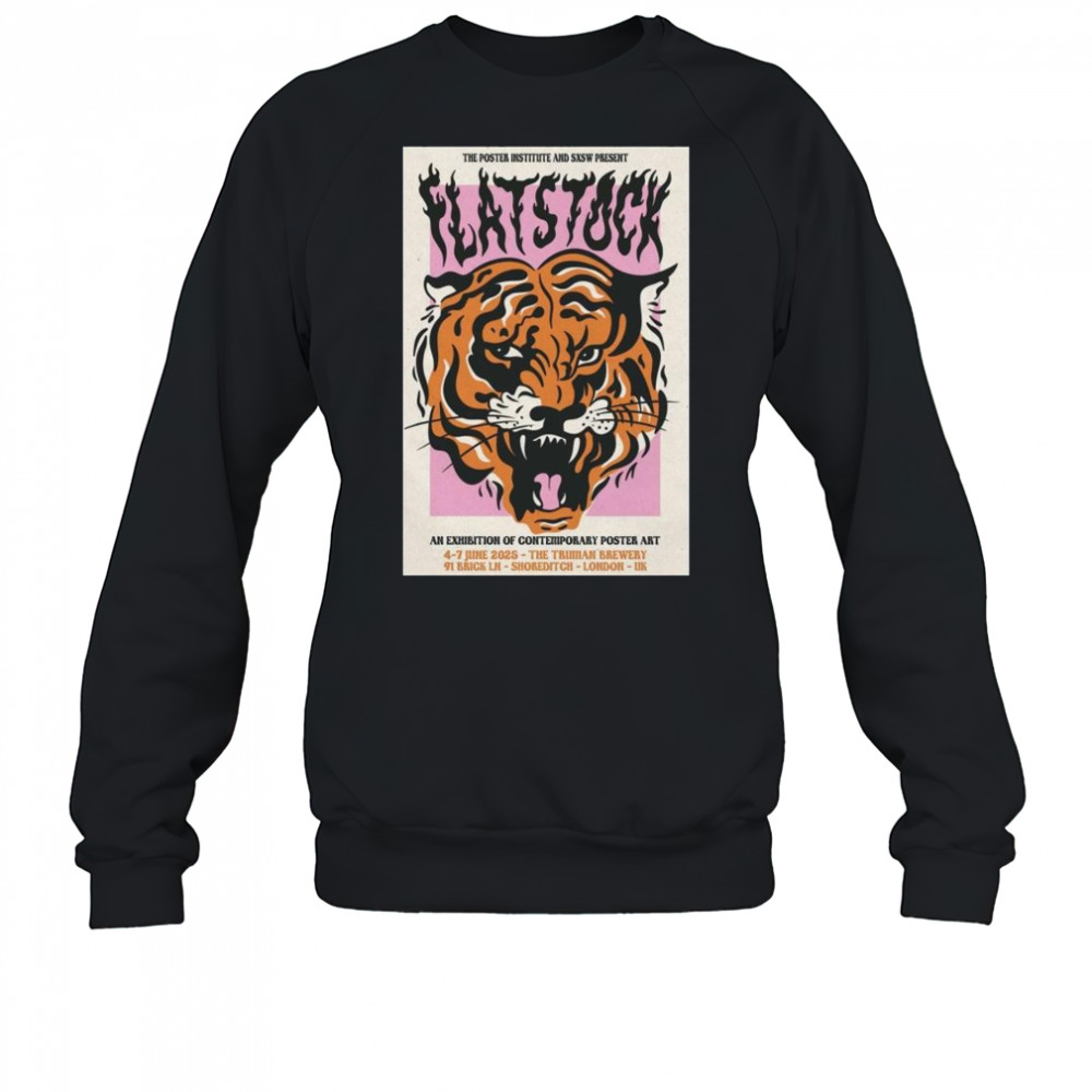Flatstock The Truman Brewery London UK June 4-7 2025 Concert t-shirt Sweatshirt